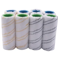 Online 8-pack rullar kompatibla med Kärcher FC7 FC5 FC3 FC3D elektrisk golvrengörare 2.055-007.0 / 2.055-006.0 Grå Gul_MGF