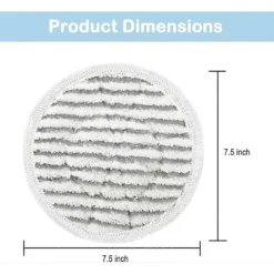New DAO 12-pack S7001 Ersättningsmoppdynor för Shark S7001 S8201 S7000AMZ S7000 S7001TGT S7005 S7020 Serien Ångmoppdynor, Ång- och Skrubb A db