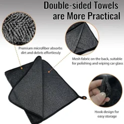 Discount DAO 3-pack Shiny Bath XXL torkhanddukar, snabbtorkande handdukar 40x60cm, duschkabinsduk för att ta bort vatten i duschen och badrummet [db]