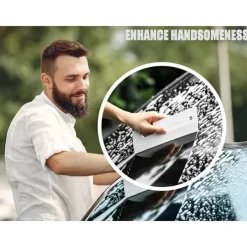 Clearance 2-pack silikon duschskrapa fönsterrengöringsskrapa vit med silikon torkarblad för spegel badrum kök matbord bil 7 x 21 cm