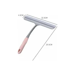 New 3-pack silikon hushållsskrapa för vatten, silikonraka utan ränder