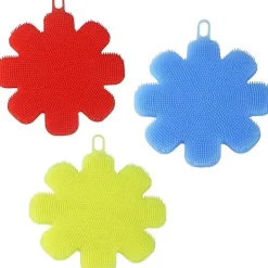 Outlet Bilione Direct 3-pack Silikon Svamp Diskborste Köksredskap