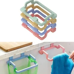 New 4-pack Skåpsdörrsopåshållare, Hängande Köksopåse