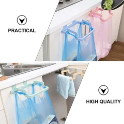 New WEIHON 4-pack Skåpsdörrsopåshållare, Hängande Köksopåse