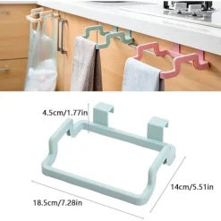 New WEIHON 4-pack Skåpsdörrsopåshållare, Hängande Köksopåse