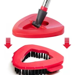 Discount 2-pack skurborstar för Vileda Turbo, ersättningshuvud för badrums- och köksplattor