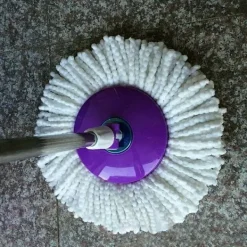 Clearance 6-pack snurrmoppe ersättningshuvuden kompatibla med standardstorlek S