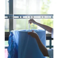 Online 2-pack spiralformade galgar för filtar, soltorkade täcken, lakan, madrass (rund)