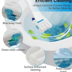 Discount 24-pack Spolbara Refiller för Toalettborste