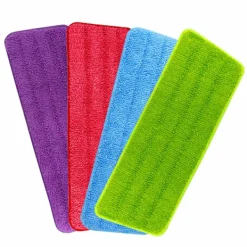 Hot 4-pack Spraymoppdynor Mikrofibermoppar Refill Dynor Reveal Mopphuvud Ersättningsdynor för Rengöring 42x14cm