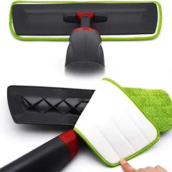 Hot 4-pack spraymopphuvuden ersättning moppdynor Reveal mopprengöringsplatta, passar för alla spraymoppar och Reveal-moppar 16,5*5,11 tum. (Färger)