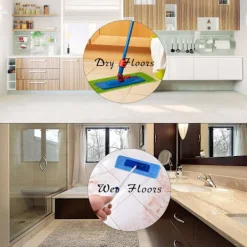 Discount 4-pack spraymoppkuddar mikrofibermopprefillkudde Reveal mopphuvudutbyteskudde för rengöring 42x14cm