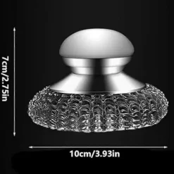 Clearance 2-pack Stål Diskborste, Rostfri Diskborste