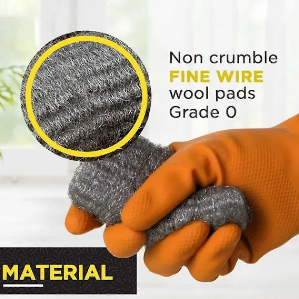 Sale 24-pack Stålull för Mösskontroll Tråd Ull Möss Grad för Rengöring & Stängning av Små Hål Fin Tråd Ull Råttor Rulle