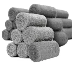 Hot 24-pack stålull för musbekämpning, stålull för möss, kvalitet för rengöring och tätning av små hål, fin stålullsrulle för råttor