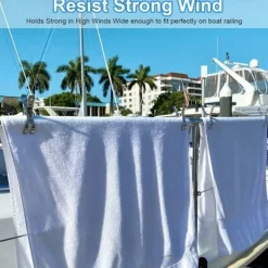 Hot 10-pack Stora Klädnypor i Rostfritt Stål, Kraftiga Jätteklädnypor för Solstolar, Poolskydd