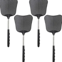 Best 4-pack teleskopisk flugsmälla, flugsmälla, flugsmälla i plast