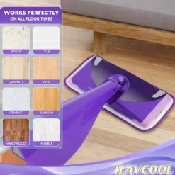 Discount 6-pack Återanvändbara Moppdynor för Swiffer WetJet Mopp, WetJet Påfyllningar WetJet