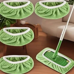 Best 10-pack Återanvändbara Moppdynor Högabsorberande Rengöringsdukar för Våt- och Torrdammtorkning