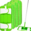Best 4-pack återanvändbara våtservetter för Swiffer Sweeper, återanvändbar mopp TamApon,