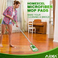 Best 4-pack återanvändbara våtservetter för Swiffer Sweeper, återanvändbar mopp TamApon,