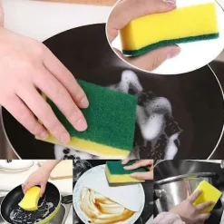 Outlet 10-pack Tjocka Skursvampar, Multifunktionell Magisk Rengöringssvamp Suddgummisvamp Rengöringsplatta