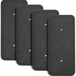 Online BRONZE 4-pack torkfilter reservdelar för Candy/Hoover/Ostein/Fagor/House to House värmepumpstorktumlare, svampfilter [BR] Black