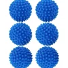New 6-pack torktumlare bollar, torktumlare bollar återanvändbara tvättbollar, torktumlare bollar tvättboll för tvättmaskin tvätt