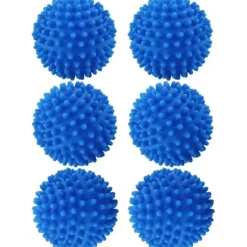 New 6-pack torktumlare bollar, torktumlare bollar återanvändbara tvättbollar, torktumlare bollar tvättboll för tvättmaskin tvätt