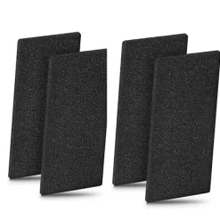 Best 4-pack torktumlarfilter av svamp, kompatibla med Whirlpool Bauknecht HX 481010354757 Db