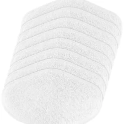 Best FMYSJ 8-pack Tvättbara Ersättningsmoppar för POLTI Kit Vaporetto Smart 40 Smart 35 Borste (FMY)