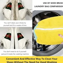 New 2-pack tvättbara skopåsar för tvättmaskin