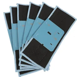 Hot 6-pack tvättbara våtmoppningsdynor ersättning kompatibel för Irobot Braava Jet M6