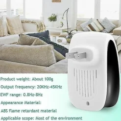 Outlet 6-pack ultraljudsskadedjursbekämpning elektronisk avvisare myggmössråtta avvisa insekter kackerlacka myra spindel loppdödare (US/UK/EU/AU-kontakt)
