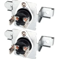 Outlet unbranded 2-pack Universal Torktumlare Tillbehör Termostat Höghållfast Plast Metall