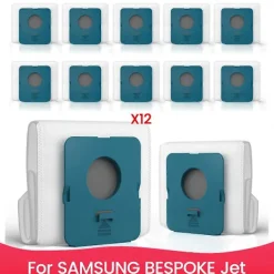 Online unbranded 12-pack VCA-ADB953 dammsugarpåsar för SAMSUNG BESPOKE Jet sladdlös dammsugare, jämför med originaldel As Shown