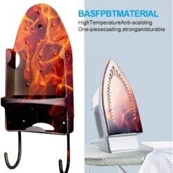 1-pack Väggmonterad Strykbrädehållare Elektrisk Strykjärnshållare Hem[PL]