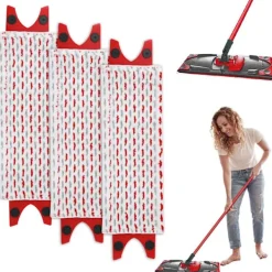 Online 3-pack Vileda golvmopp ersättningsöverdrag mikrofiberset