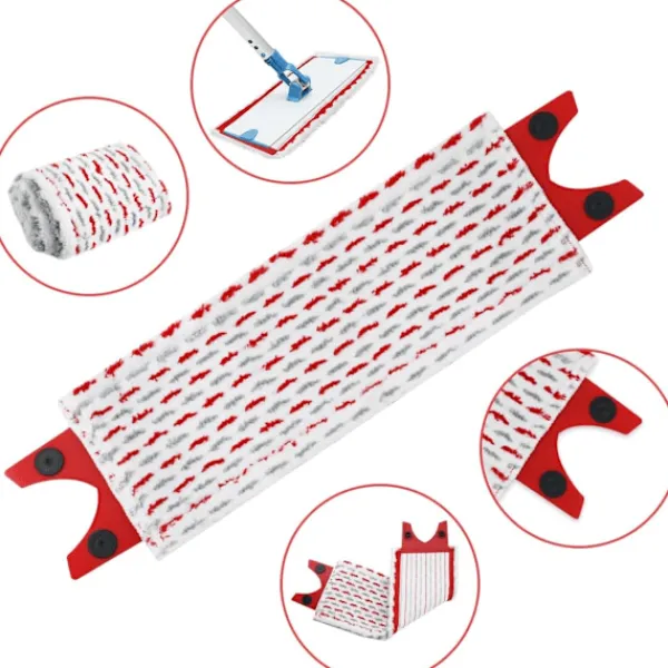 Online 3-pack Vileda golvmopp ersättningsöverdrag mikrofiberset