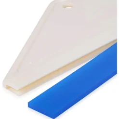 New 4-pack Vit Automatisk Hemkök Badrum Duschraka Handraka Fönster Torkare Spegel Torkare med Blå Silikon Vattenblad