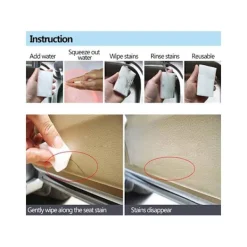 Hot 20-pack vita svampar magiska svamp torkar rengöringssäker och giftfri multifunktionell rengöring