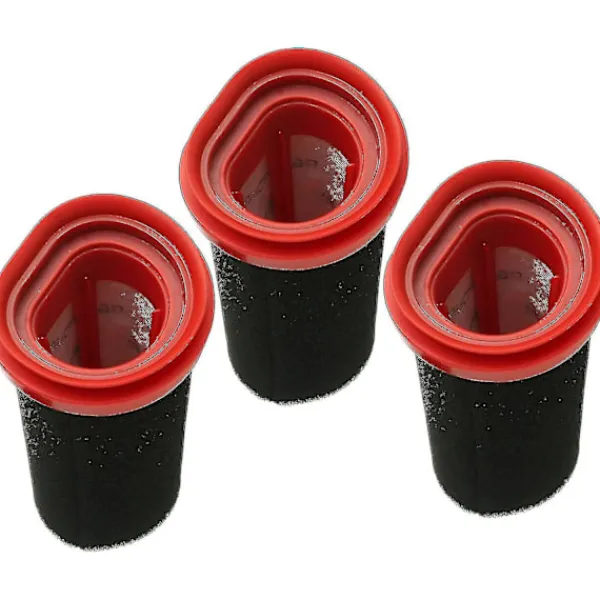 Hot 3-pack 25.2v/21.6v filter för Bosch Flexxo serie 4 sladdlös dammsugare Bbh32101 etc, ersättning
