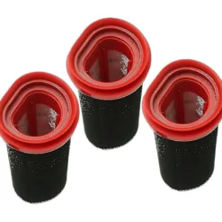 Online 3-pack 25,2V/21,6V filter till Bosch Flexxo serie 4 sladdlös dammsugare Bbh32101 etc, ersättning