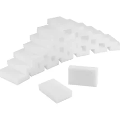Sale 100-pack 8x5x3cm magiska rengöringssvampar, magiska svampar, melaminsvamp, skum för väggar, kök, badrum, fläckborttagning