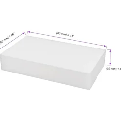 Best 100-pack 8x5x3cm Magiska Rengöringssvampar, Magiska Rengöringssvampar Melaminsvamp Skum för Väggar, Kök, Badrum Fläckar Borttagning