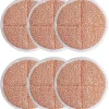 New DAO Paket med 6 ersättningspads 2124 2039a 2307 23157 20391 20399 kompatibla med Bissell Spinwave hård golvrengörare (Orange) db