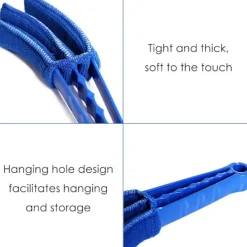 Best Paket med rengöringsverktyg för persienner - Klöborste och mikrofiberdammvippa - Rengörare för gardiner och bilens luftkonditionering