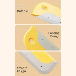 Clearance Paket med torkarblad Duschskrapor Glas torkarblad Duschskrapor Rengöringsmedel Badrum och kök