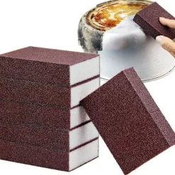Discount Paket Nano Carborundum Svamp Smärgel Svamp Borste Magisk Köksrengöringssvamp för Borttagning av Grytor