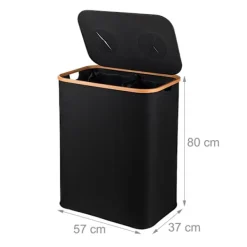 Clearance Northix Pantbehållare för återvinning av flaskor, 2 sektioner, 60–100 flaskor